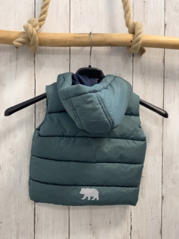 Dupodopo  Weste  Gr. 74  petrol Kapuze 