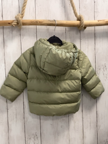 Uniqlo  Winterjacke  Gr. 86  mint warm gefüttert Fleecefutter 