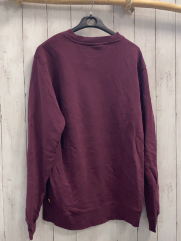 Scotch & Soda  Pullover  Gr. M weinrot Buch Schrift 