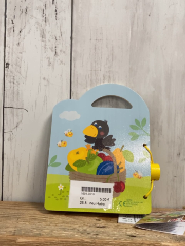 neu Haba  Holzbuch Obstgarten 