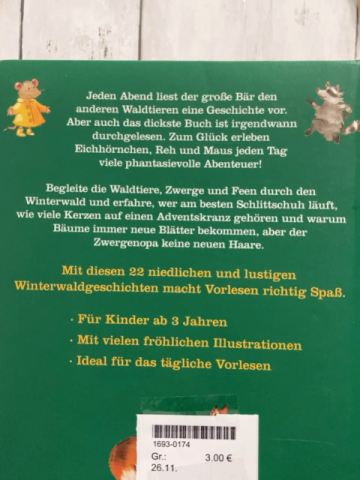   Buch Geschichten aus dem Winterwald 