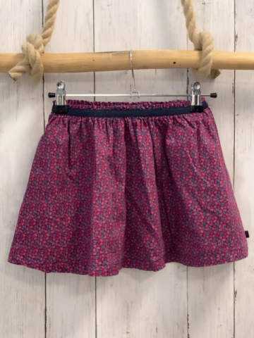 Okaidi Rock Gr. 116  pfralume altrosa grauer Tropfendruck 