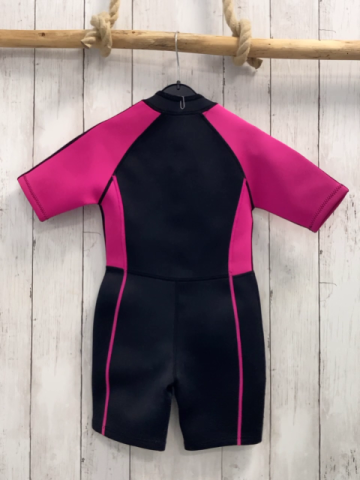  Neoprenanzug Gr. 110  schwarz pink