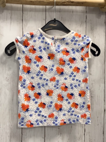 Tommy Hilfiger  T-Shirt  Gr. 98  weiß Blumen 