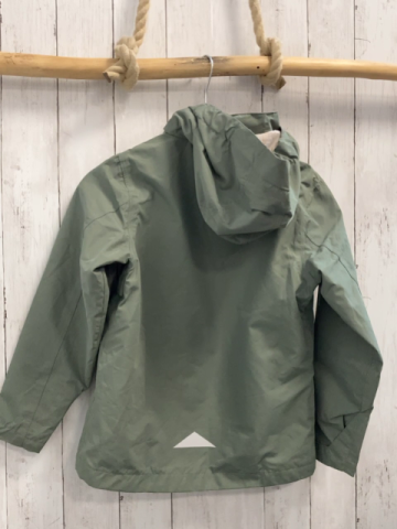   Jacke  Gr. 134/140  kiwi beige Futter 