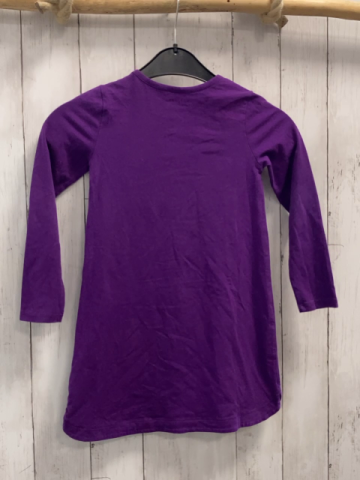 Lands ´ End  Kleid  Gr. 116  lila bunte Pailettensterne 