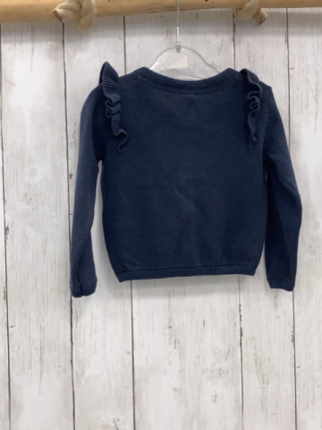 Primigi  Strickjacke  Gr. 74  blau Glitzerbund 