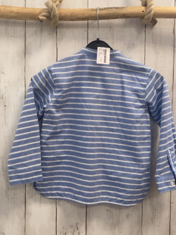 Chicco  Hemd  Gr. 104  hellblau weiße Streifen 