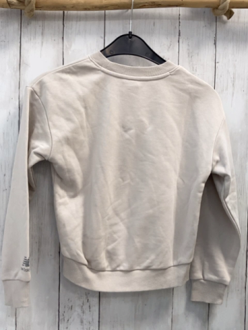 New Balance  Pullover  Gr. 134  hellgrau graue Schrift 