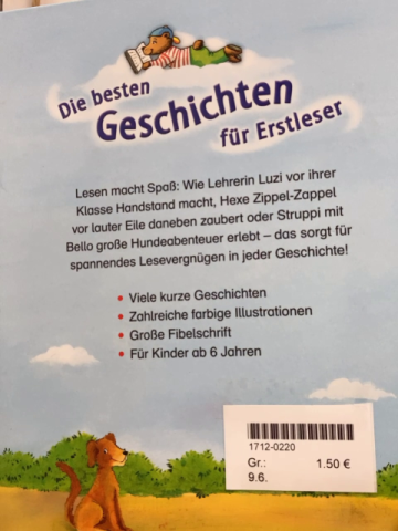   Buch Die besten Geschichten für Erstleser 