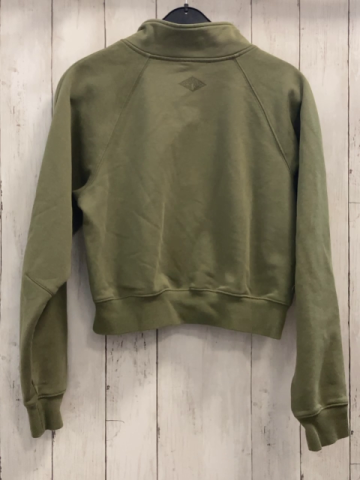 Esprit  Pullover  Gr. 158/164  kiwi dunkelgrauer Reißverschluss 