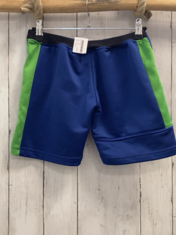 Head  Sportshorts  Gr. 140  blau hellgrüner Seitenstreifen 