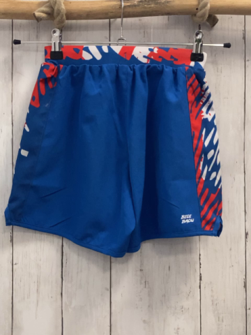 Bidi Badu  Sportshorts  Gr. 140  blau + rot weißer Druck 