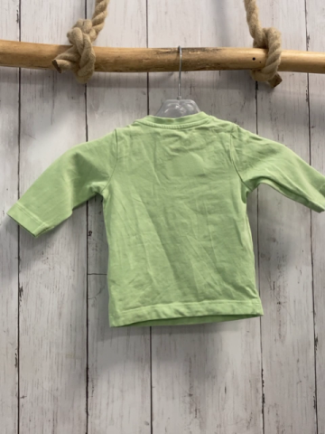 name it Langarmshirt Gr. 56  grün Fahrzeuge