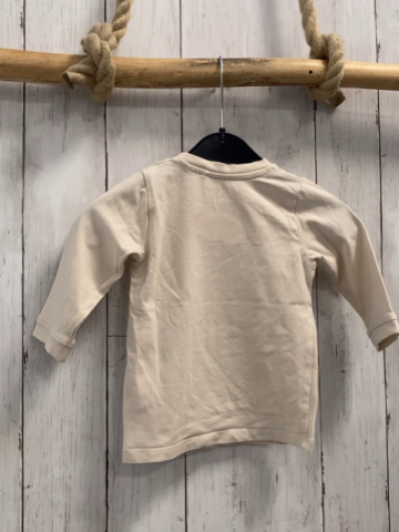 Name it Langarmshirt Gr. 68  beige Hund