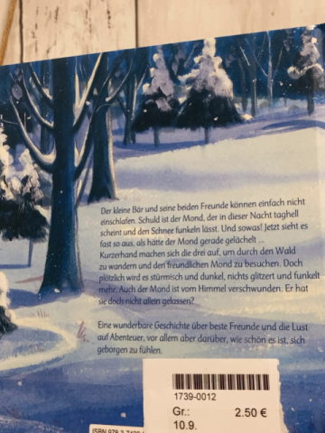   Buch Der kleine Bär und das Mondscheinwunder 