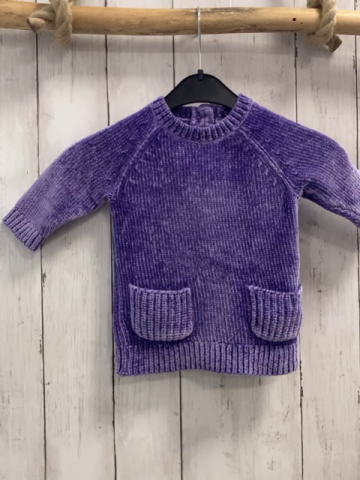 Next  Pullover  Gr. 68  lila Strick Taschen 
