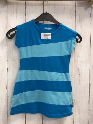 Jako-o  Kleid  Gr. 92  blau hellblaue Streifen