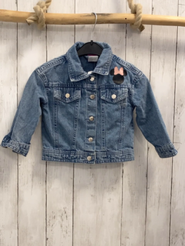   Jeansjacke  Gr. 92  blau Minnie Mouse 