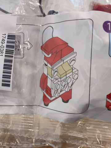 neu Lego Weihnachtsmann 