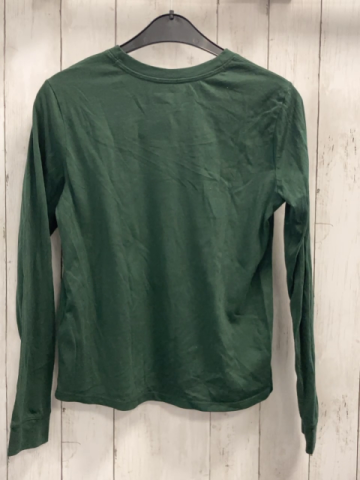 Abercrombie  Langarmshirt  Gr. 158  grün weiße Schrift 