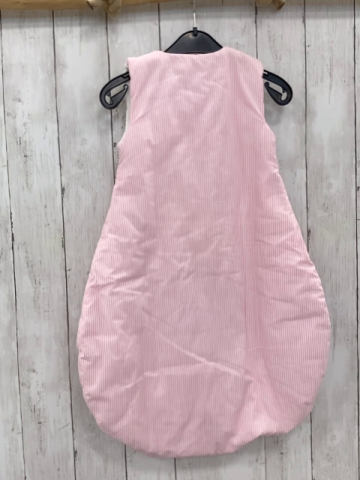 Sterntaler  Schlafsack Gr. 70cm   weiß + weiß rosa Streifen Blumen 