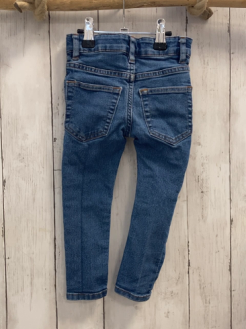 H&M Hose  Gr. 92  blau Jeans Bund verstellbar 
