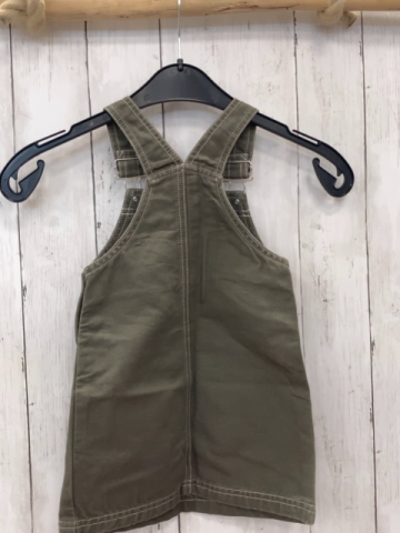 Cyrillus  Kleid Gr. 86  grau weiße Nähte Fisch 