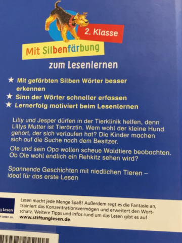 Leselöwen  Buch Tiergeschichten 