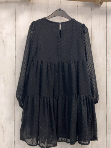 reserved Kleid Gr. 122  schwarz Noppen