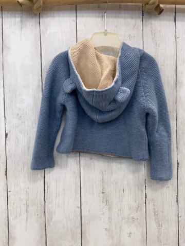 Sfera  Strickjacke  Gr. 68  hellblau Kapuze 