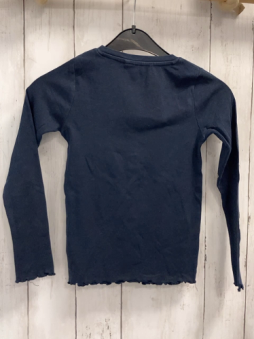 Name it  Langarmshirt  Gr. 116  blau Kirschen 