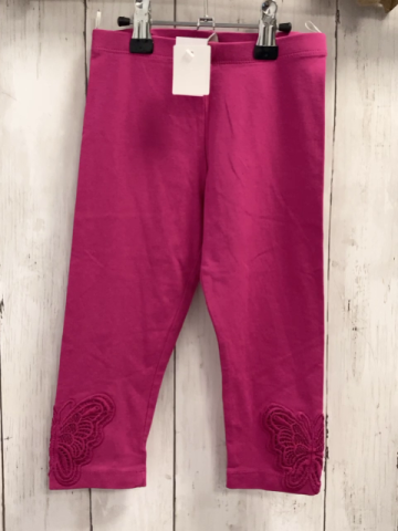   Caprileggings  Gr. 122  pflaume Schmetterling