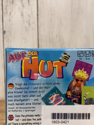 neu  Kartenspiel  Auf der Hut 