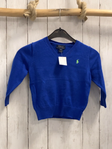 Ralph Lauren  Pullover  Gr. 92  blau Strick