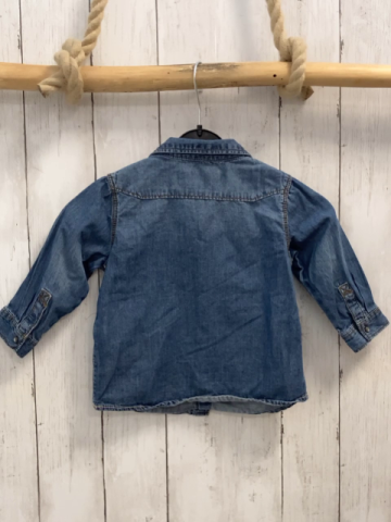 Zara  Hemd  Gr. 86  blau Jeans 