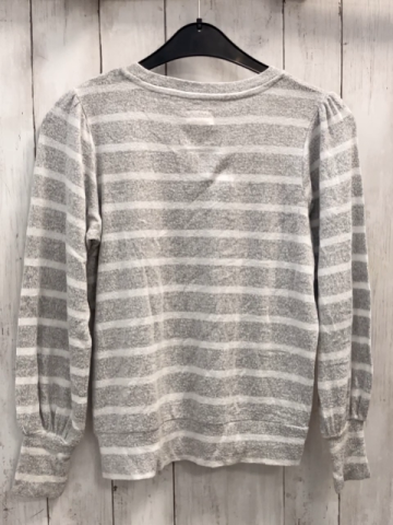 Levi´s  Pullover  Gr. 152  hellgrau weiße Streifen Feinstrick 