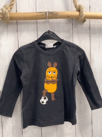   Langarmshirt  Gr. 98  grau Die Maus 