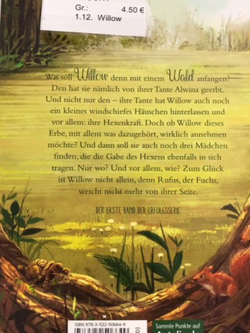 Willow  Buch Ein Mädchen namens Willow  