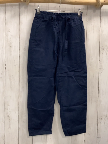H&M  Hose  Gr. 134  blau Gummizugbund mit Kordel 