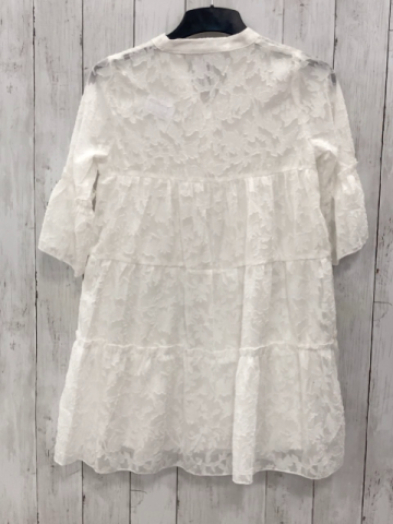 Loevia Paris  Kleid Gr. 140  weiß bestickt 