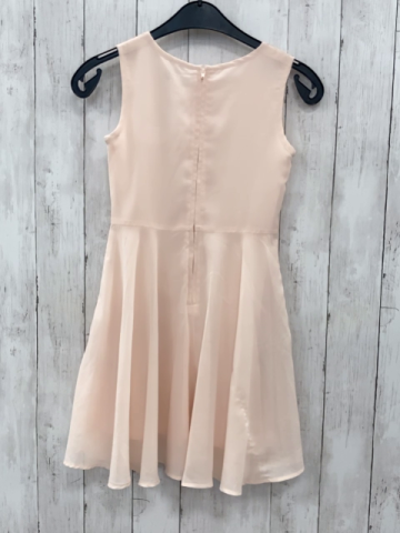 Manguun Kleid Gr. 134/140  rosa besticktes Oberteil 