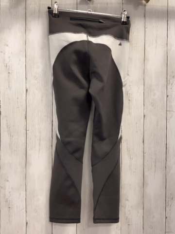   Sportleggings  Gr. 128  grau weiß 