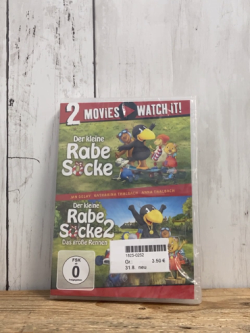 neu  DVD  Der kleine Rabe Socke 
