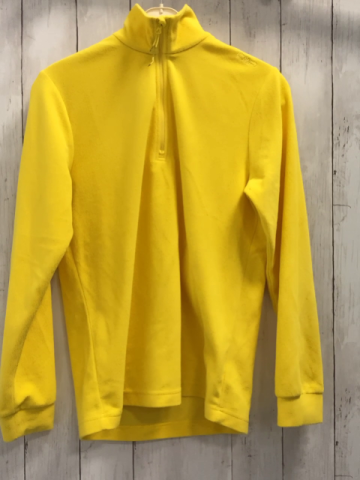 CMP Pullover  Gr. 164  gelb Fleece Reißverschluss 