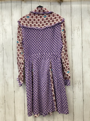 Maje Kleid Gr. 36  lila rosa rot geblümt