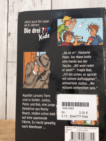 Drei??? Kids  Buch Panik im Paradies 