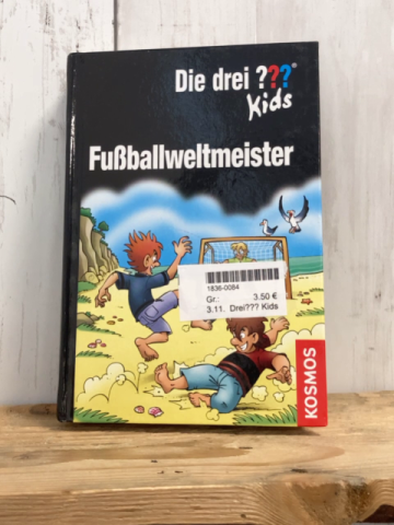 Drei??? Kids  Buch Fußballweltmeister 