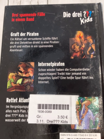 Drei??? Kids  Buch Pirate in Rocky Beach