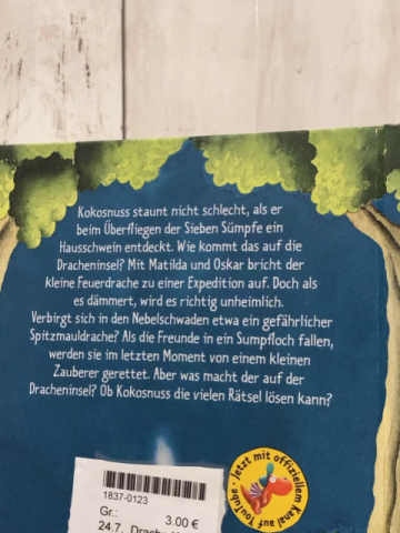 Drache Kokosnuss  Buch .... und der Zauberschüler 